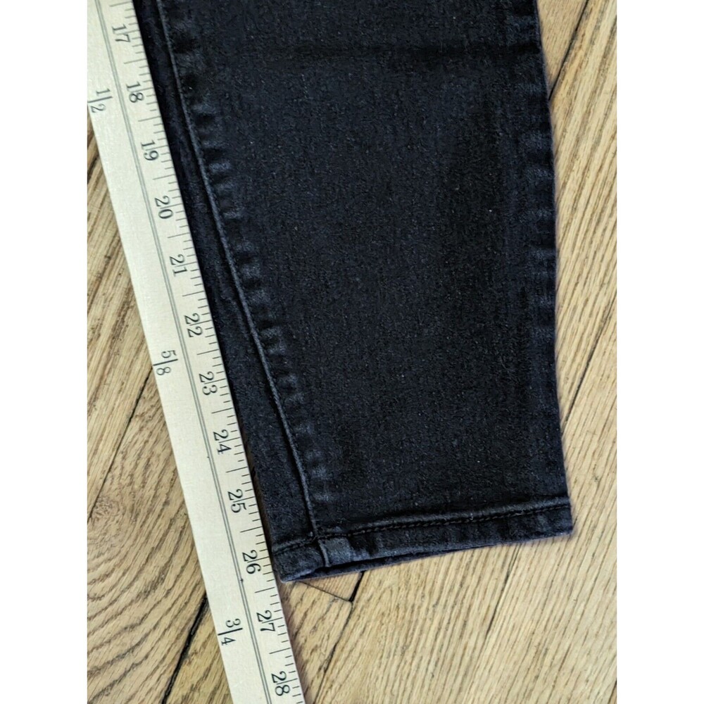 No Boundaries Juniors Jeans Black Denim Straight Leg Pants Size 15 - Picture 7 of 13